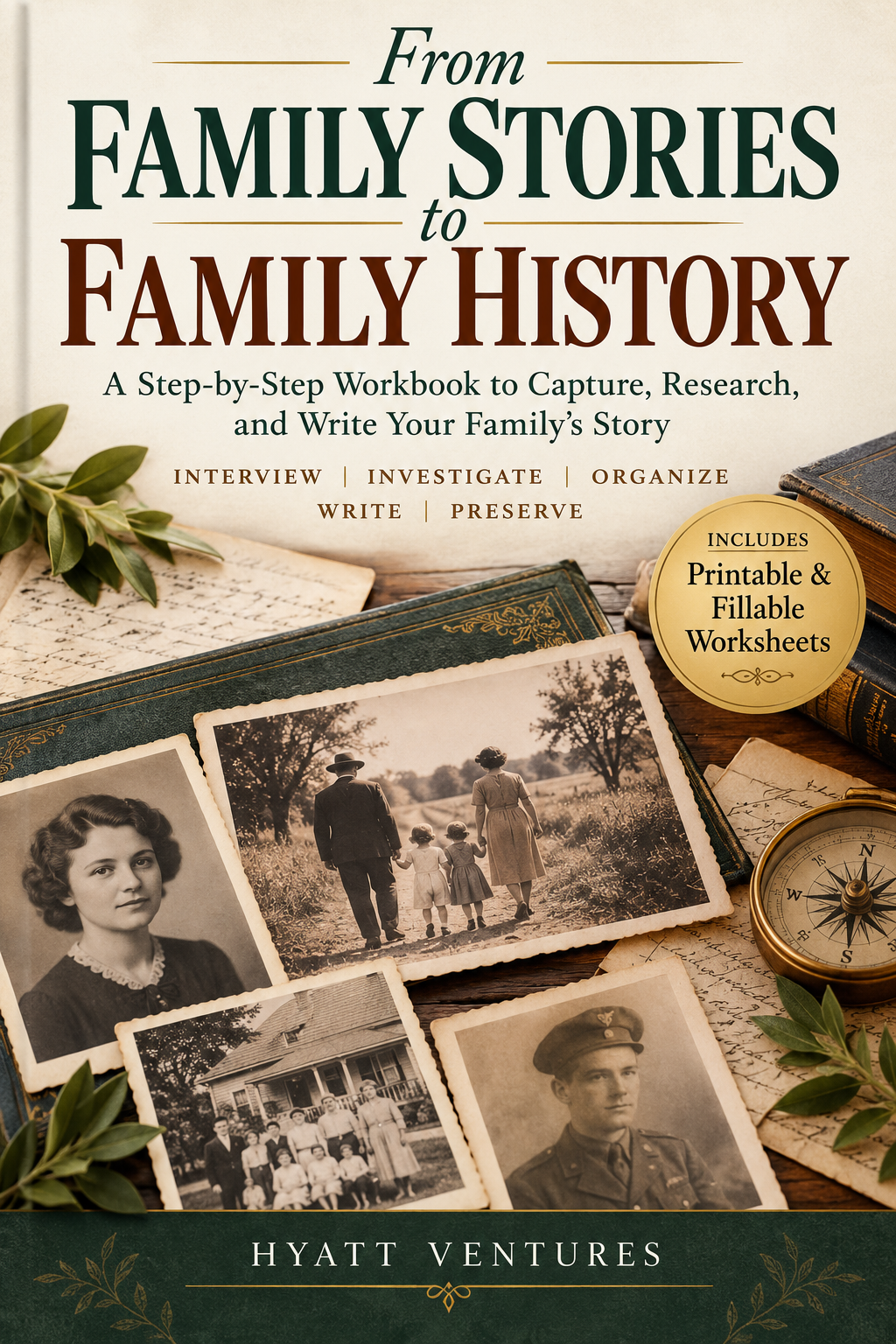 From Family Stories to Family History workbook cover